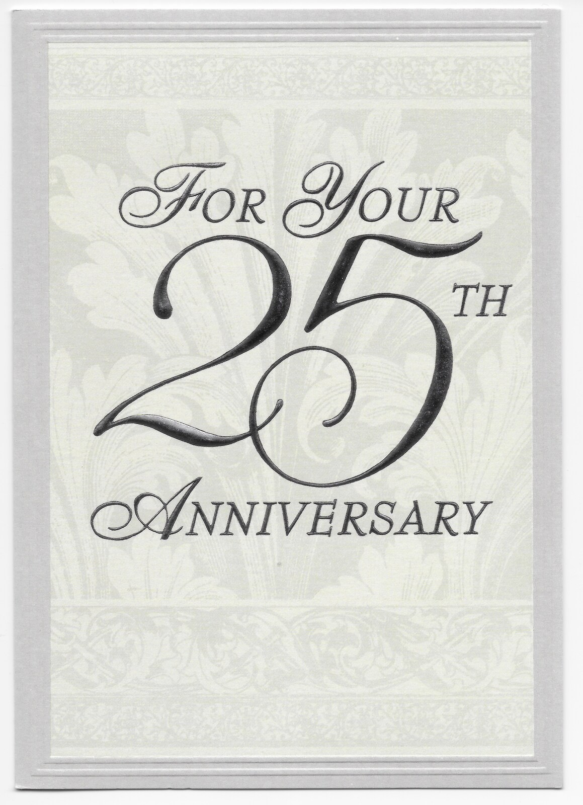 25th Anniversary Greeting Card Ukrainian Orthodox Church of the USA