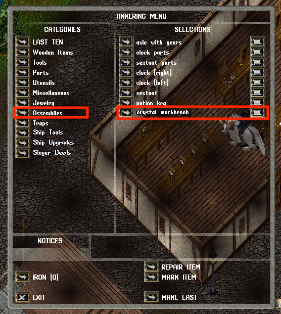 Crystal Workbench Ultima Online Forever Wiki