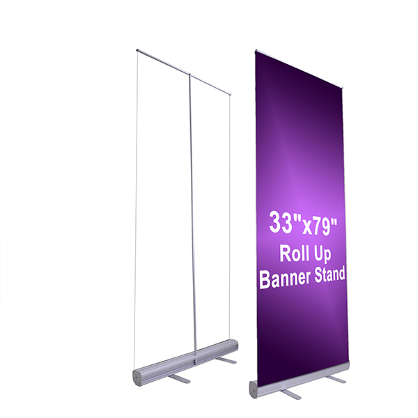 Economy Retractable Banner Stand Suzhou Hongcai Exhibition Equipment
