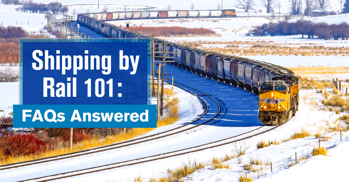 UP Shipping by Rail 101 FAQs Answered