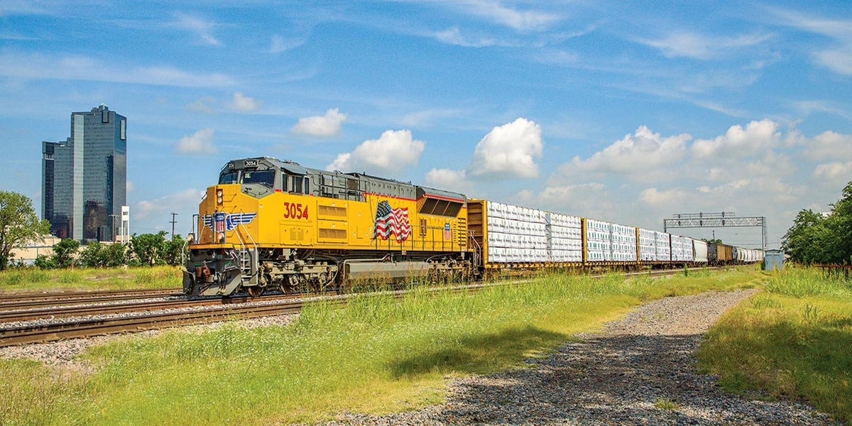 UP The Rail Industry Is Saving Millions of Gallons of Fuel a Year