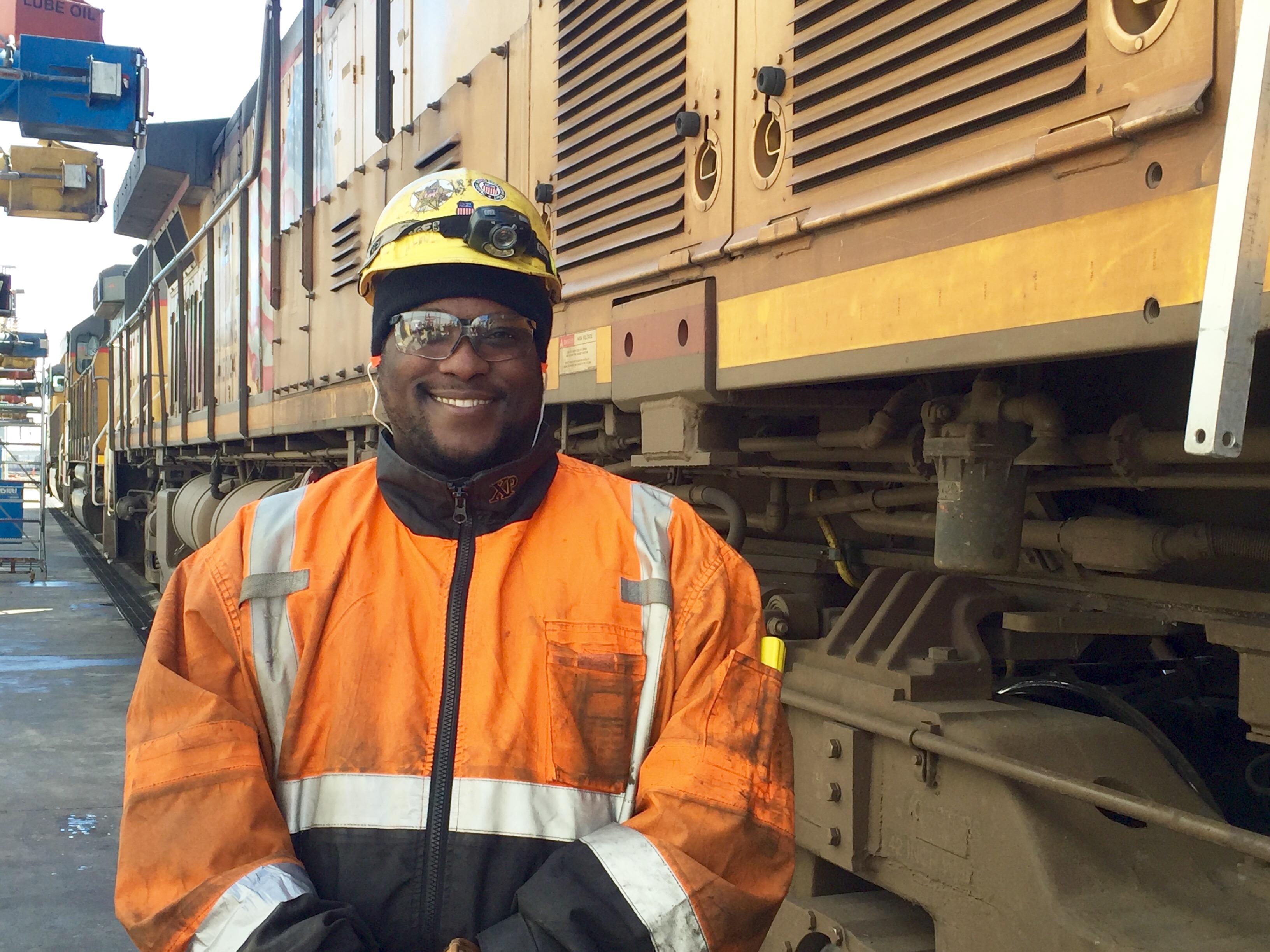 UP Security Guard Trades Badge for Railroad Safety Gear