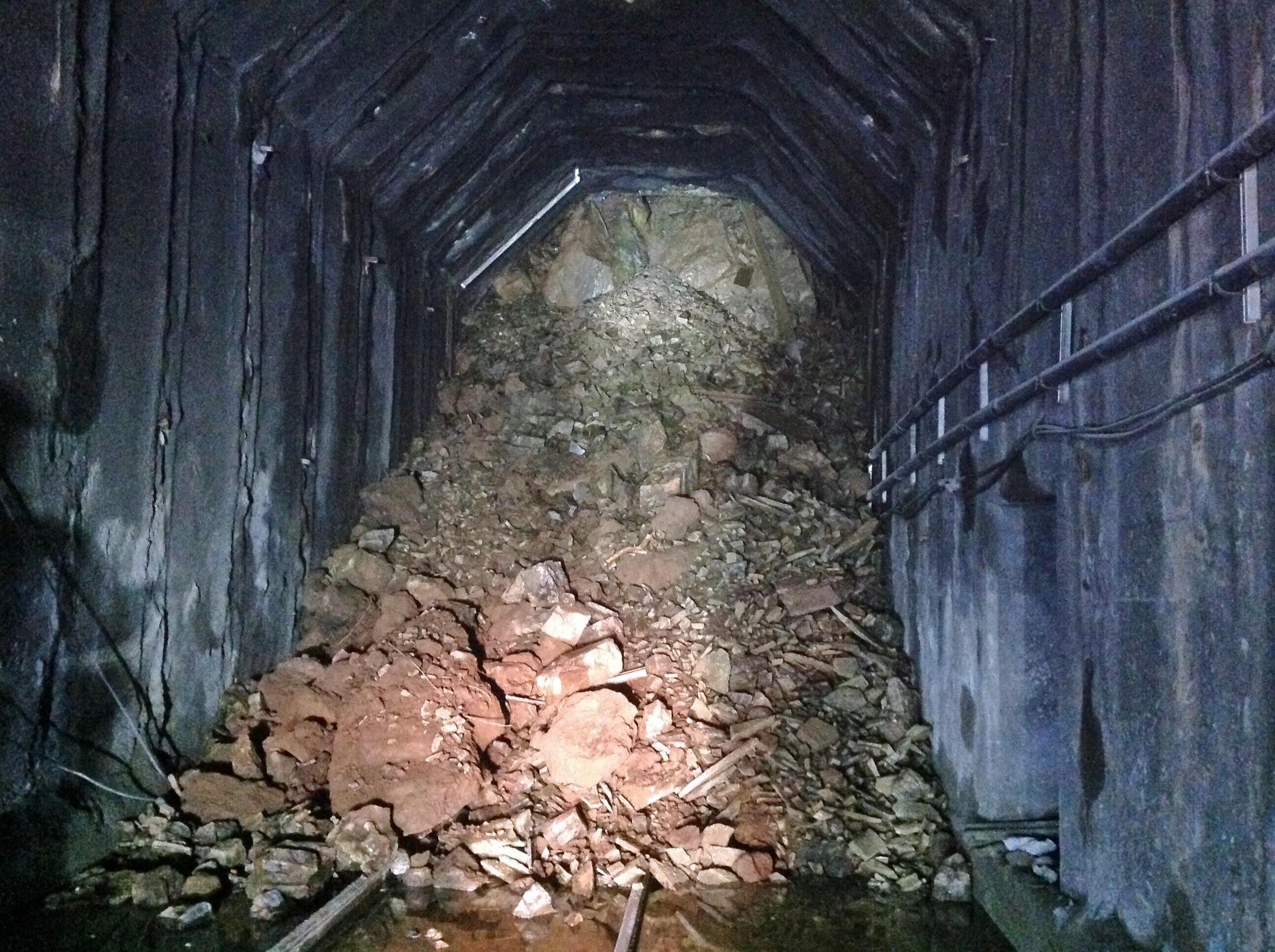 UP Through Dirt, Rock and Water Reopening Tunnel No. 11