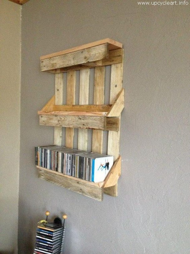 How To Build Pallet Shelves Unique Decorative Pallet Shelf Ideas Upcycle Art