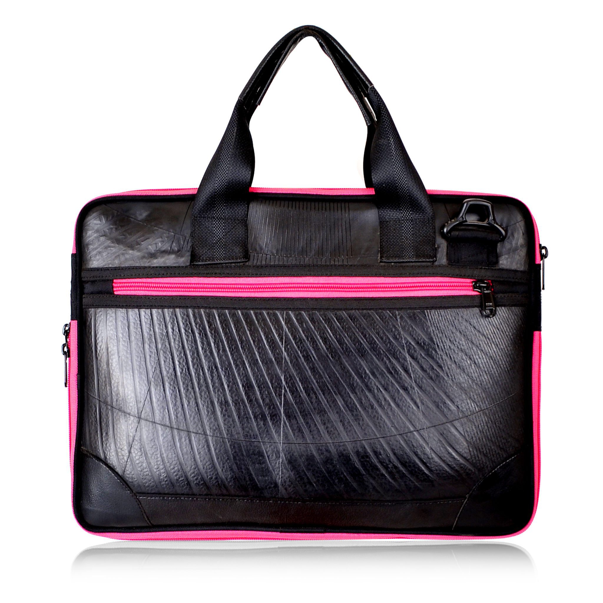 Panther Laptop Case (Pink Zip) Upcycle That