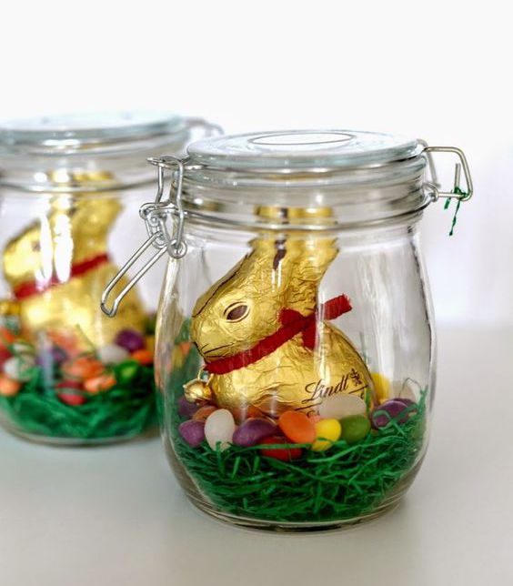 Easter Jars Easter Gifts and Decor Upcycle That