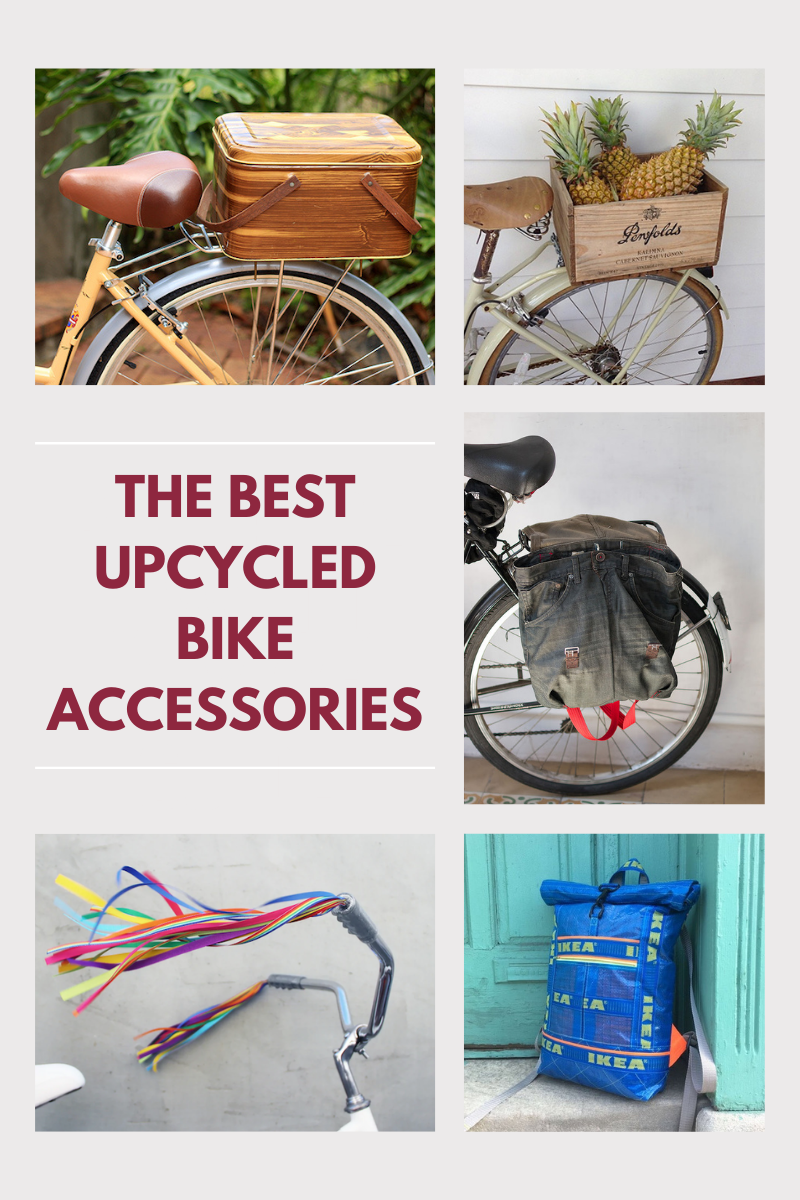 Upcycled Bike Accessories Top 7 Ideas! Upcycle That