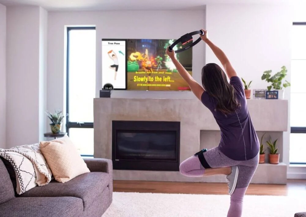 Nintendo 'Ring Fit Adventure' transforma exercícios em jogo de aventura