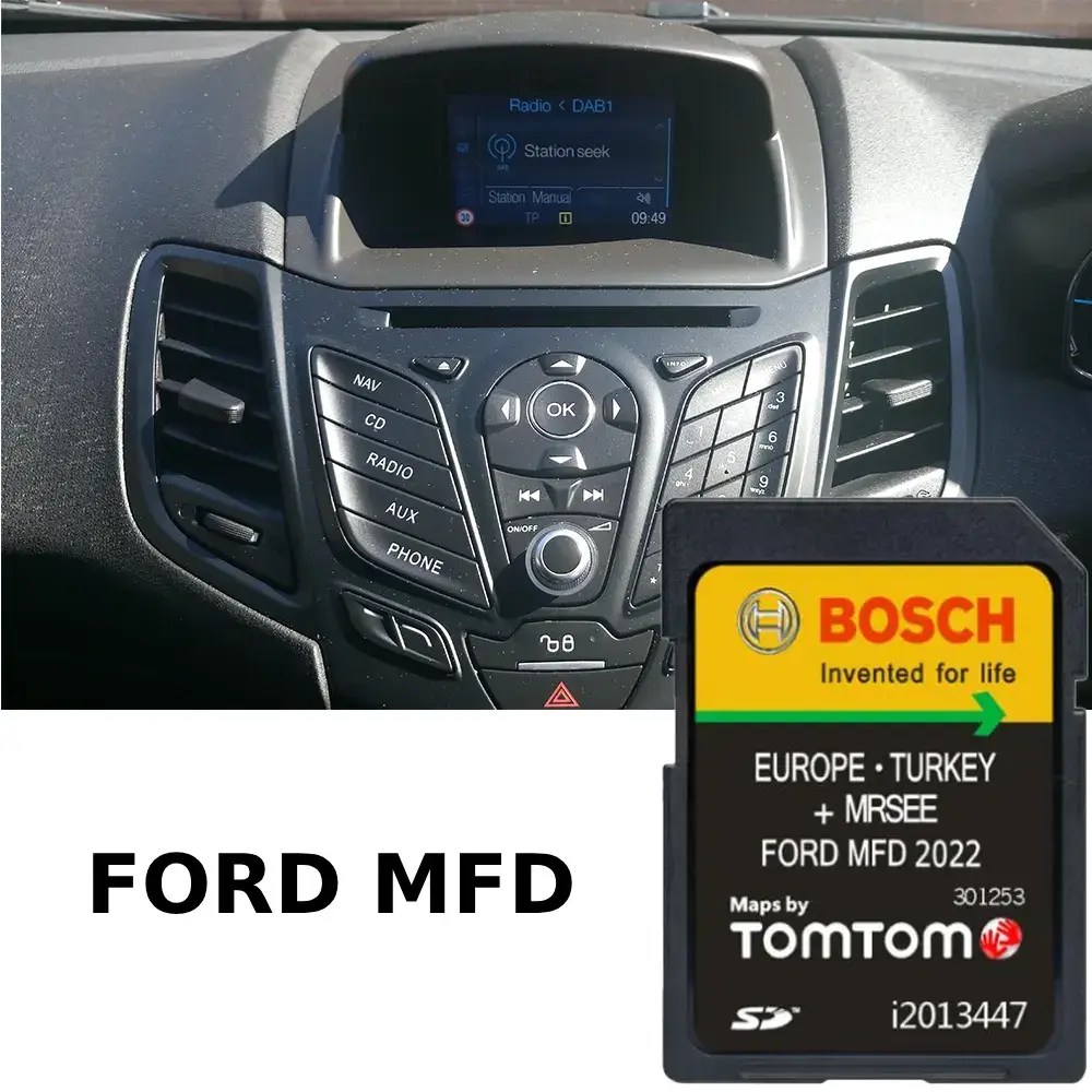 Ford 2022 Replacement SD Card / Map Update (Plug N Play) For MFD / SYNC