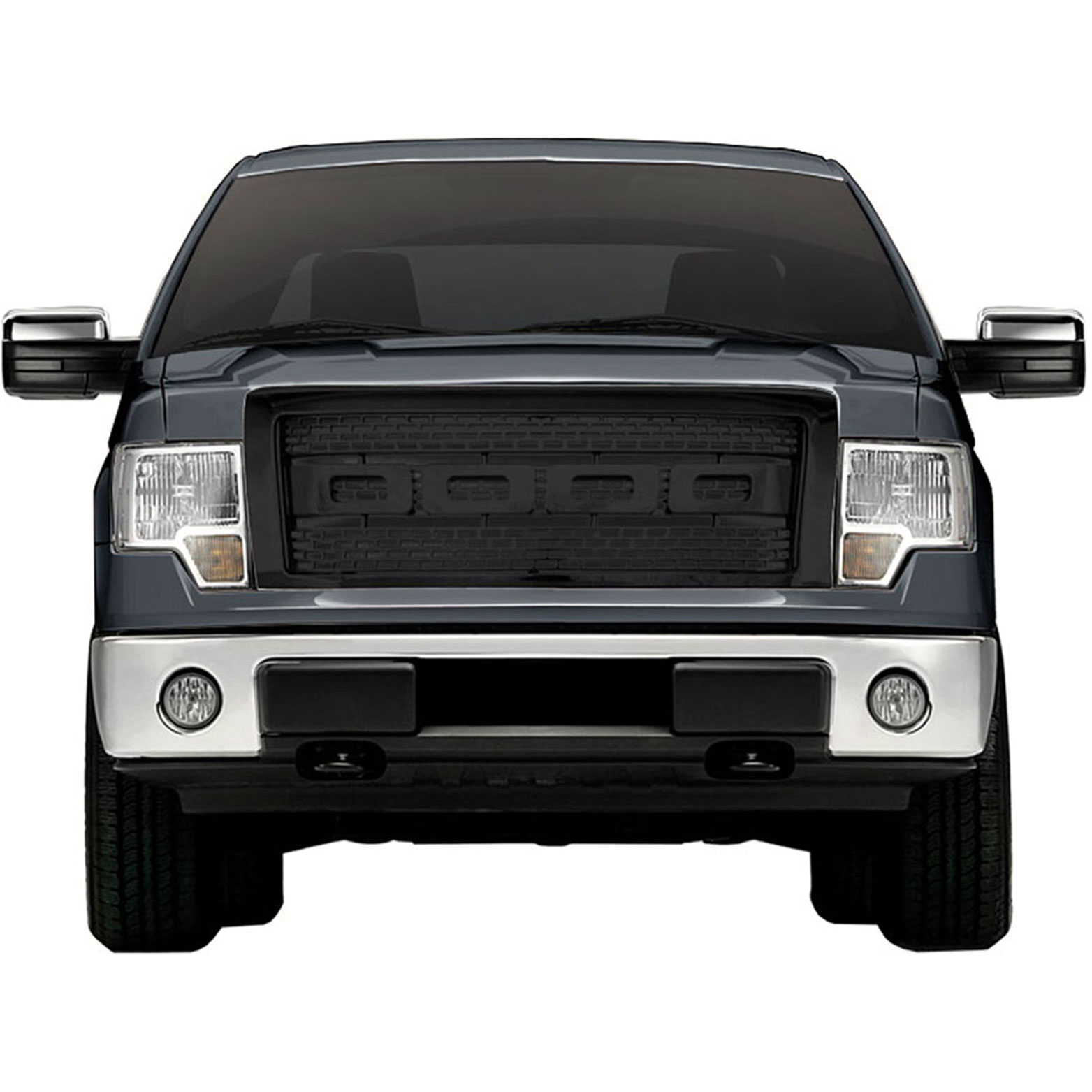 Replacement Grille for 0914 Ford F150 [Black Raptor Inspired Style
