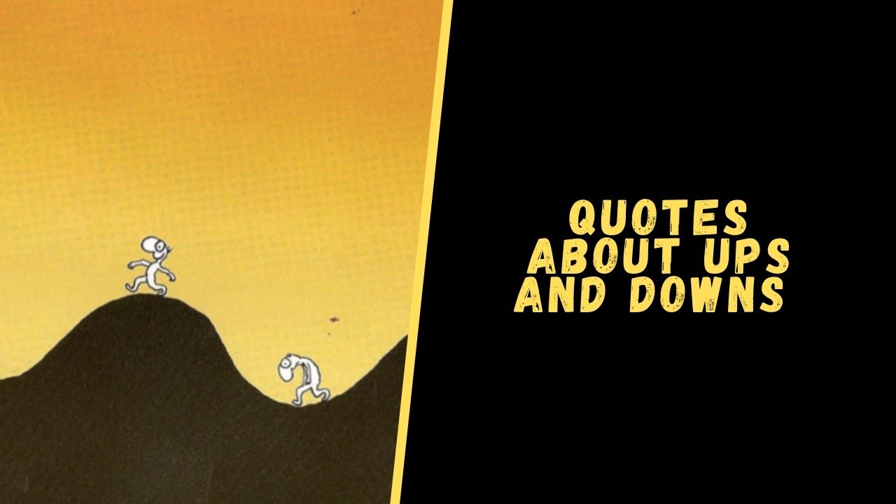 Top 20 Quotes About Ups And Downs To Give You A Motivation Dose