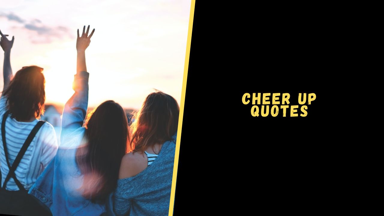 Cheer Up Upgrading Oneself