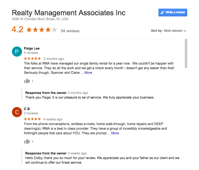 Realty Management Case Study 138k in New Doors