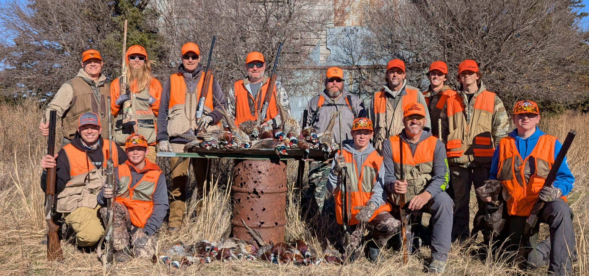 Upland Inn Hunts Greensburg Kansas Pheasant and Quail Hunting Guides