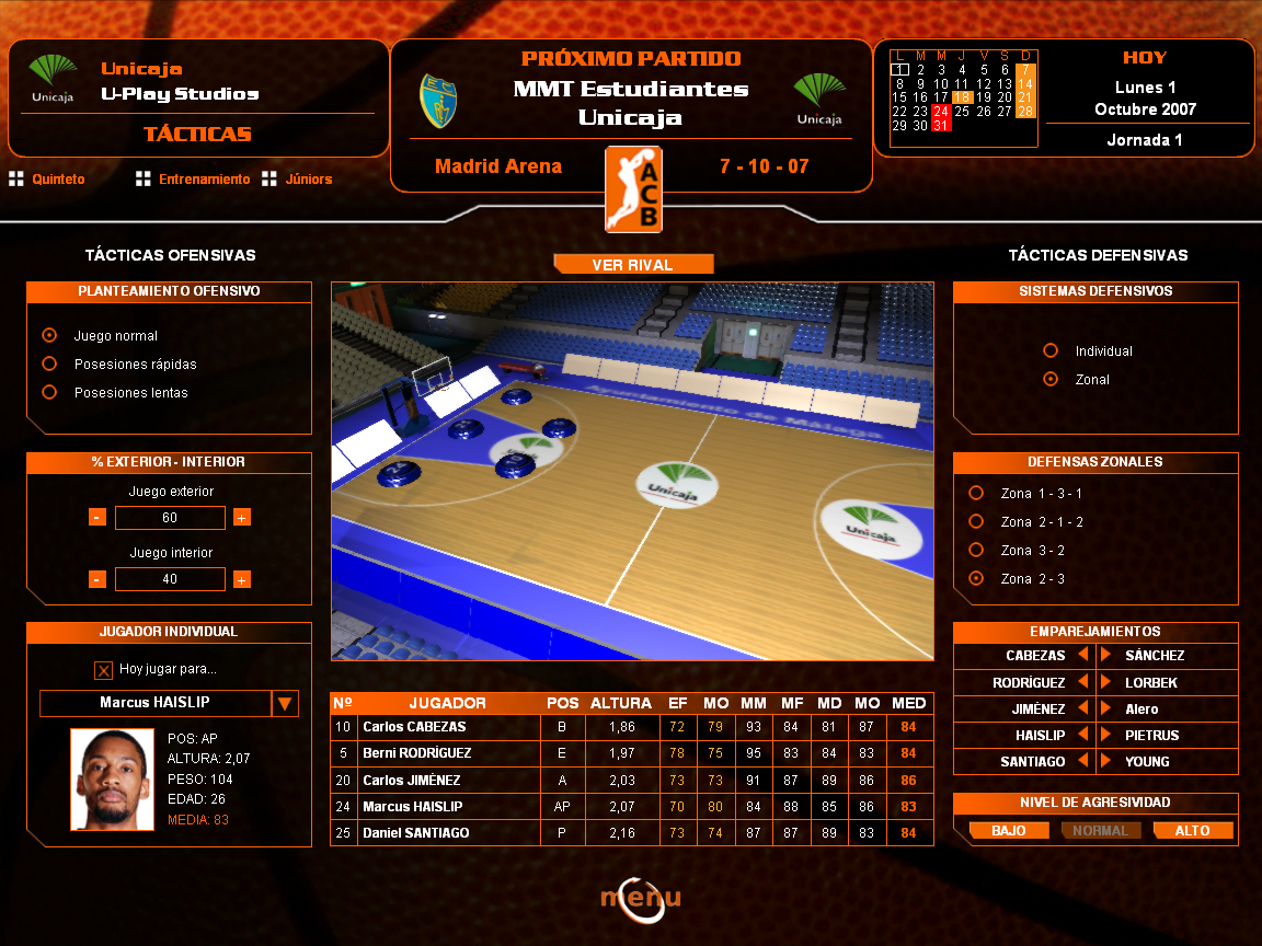 UPLAY Studios Euroleague Basketball Manager
