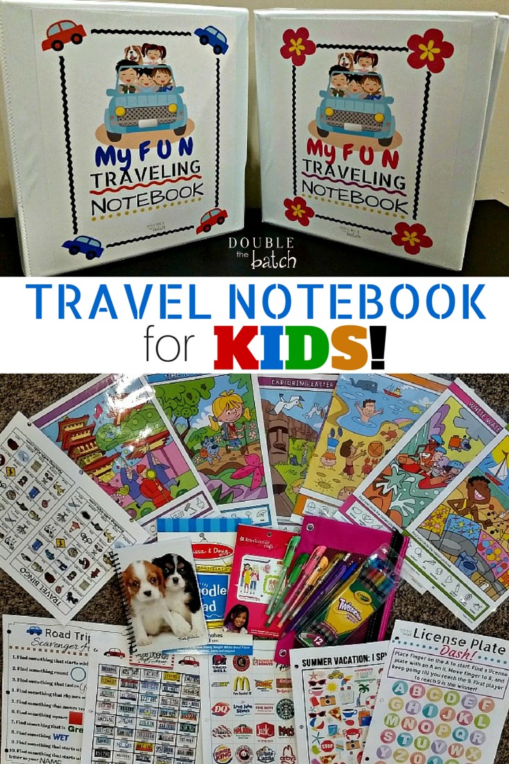DIY Road Trip Binder for Kids Uplifting Mayhem