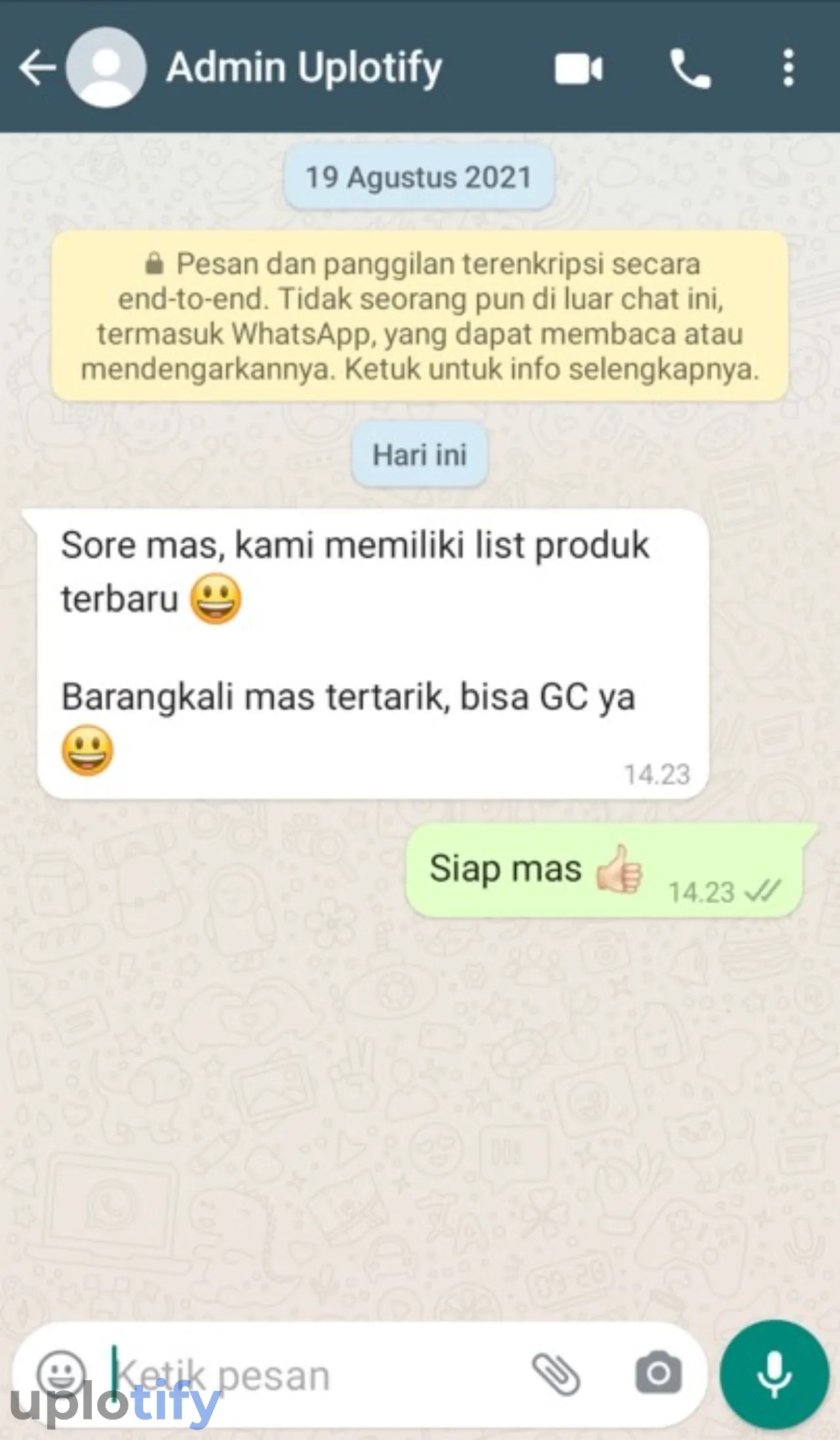 Arti Kata CP, VN, TC, TG, PC dan Lainnya di WhatsApp (2023)