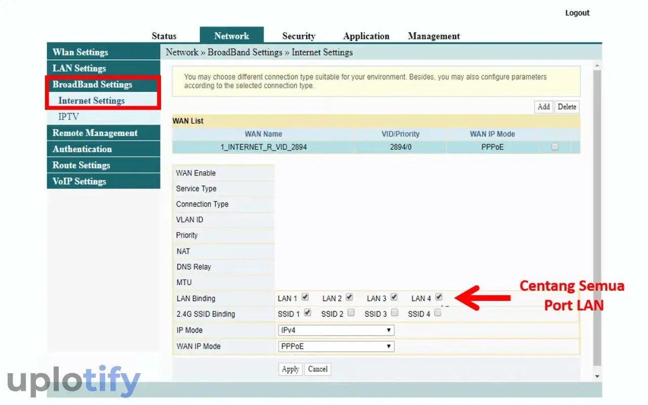 Cara Mudah Mengaktifkan Port LAN IndiHome yang Terkunci