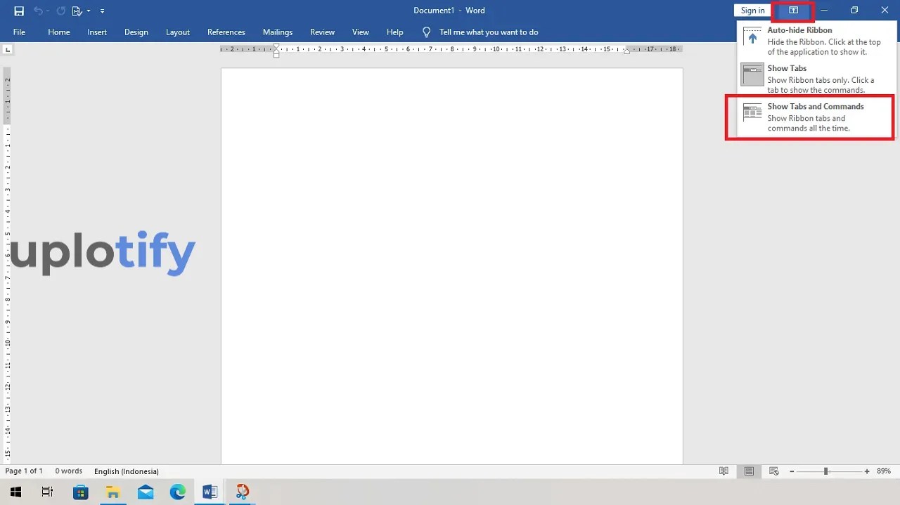 5 Cara Mudah Mengembalikan Menu Bar di Word yang Hilang