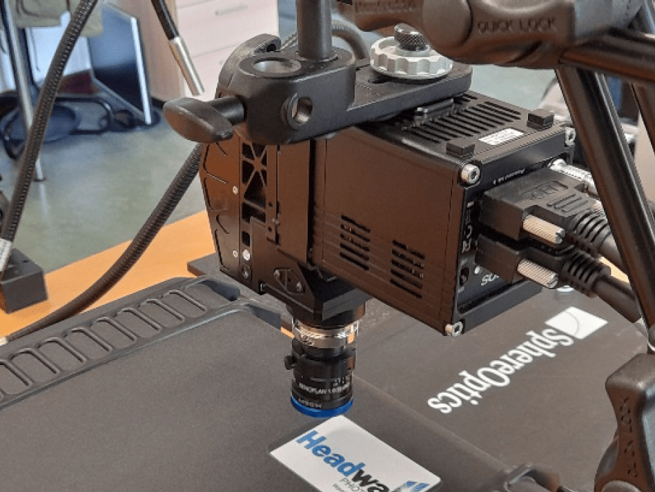 Headwall ESeries VNIR PushBroom hyperspectral camera archivos HUB