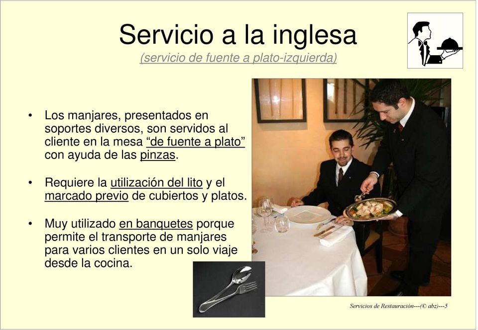 Servicio inglés en restaurantes ¿Qué es y cómo se hace? (2024)