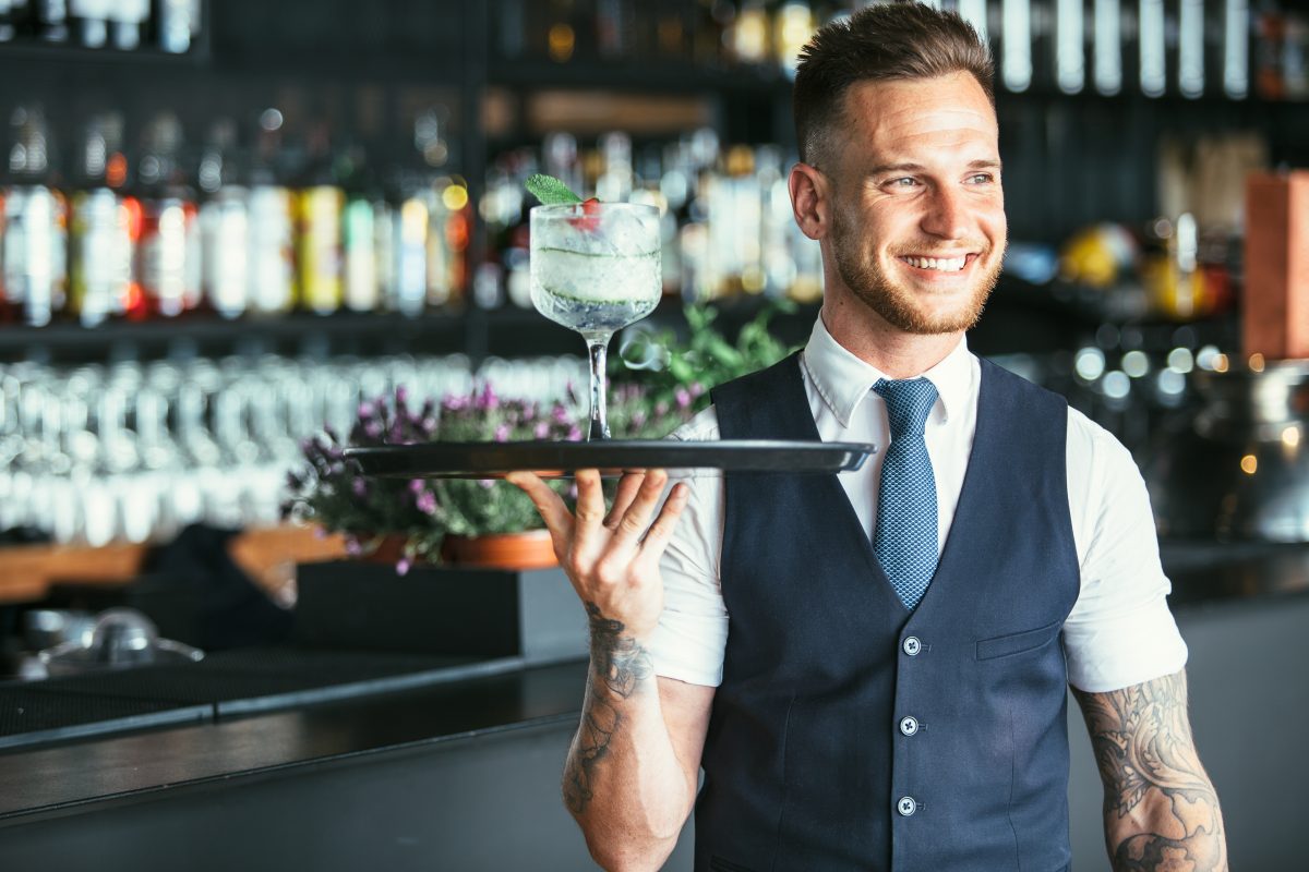 What are main duties of a server and what skills must they have? UpMenu
