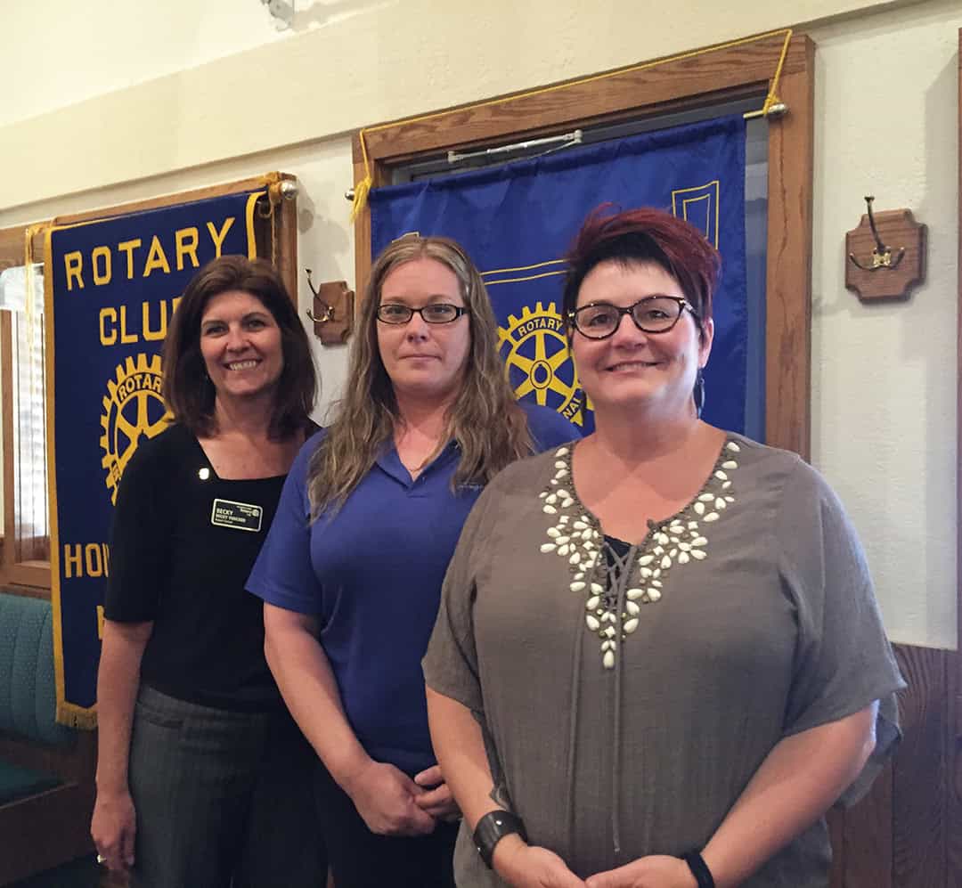 Houghton Lake new Rotarian