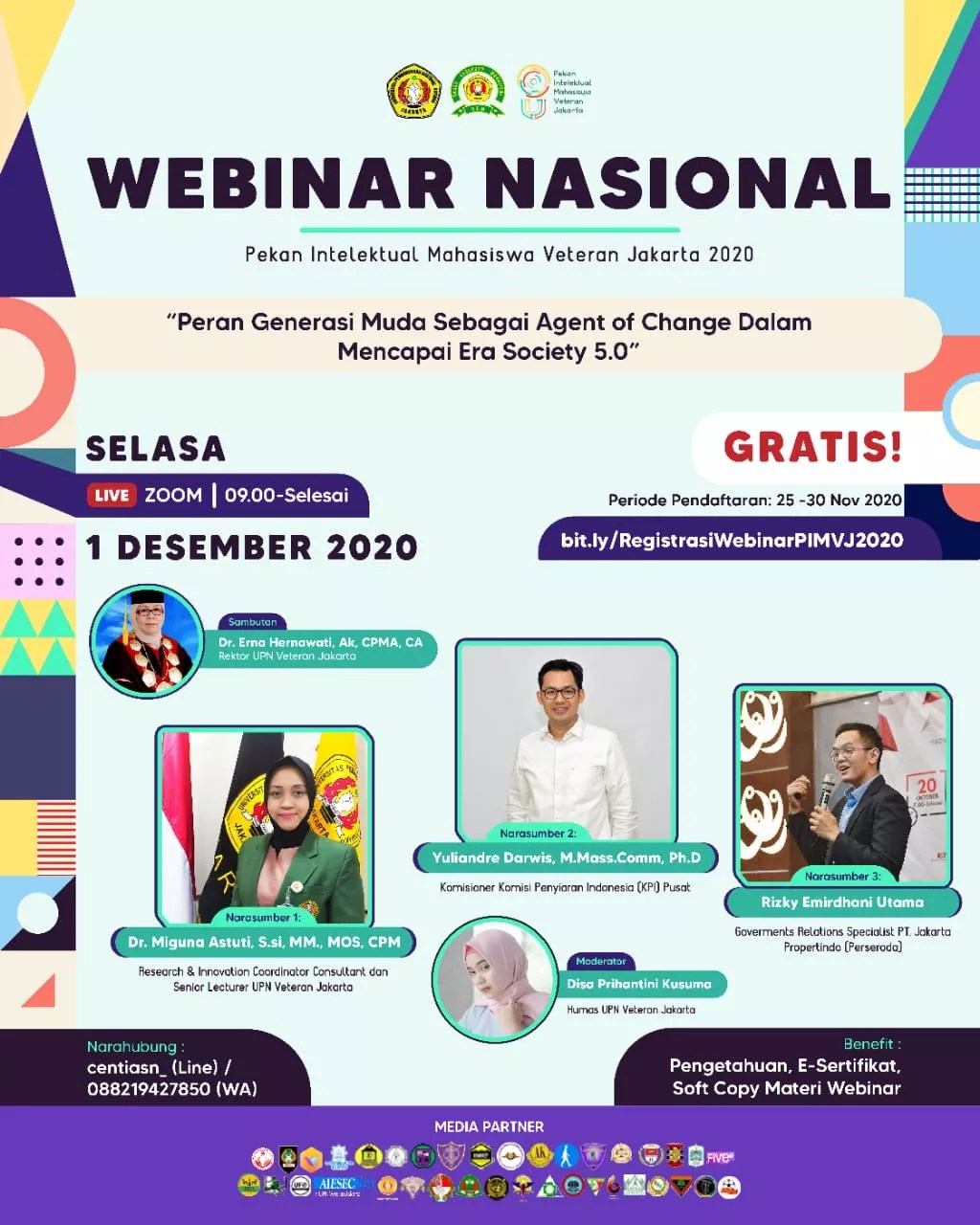 &quot;Peran Generasi Muda Sebagai Agent of Change Dalam Mencapai Era Society