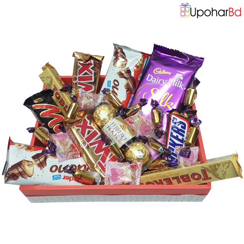 Order online decorated chocolate pac in BD Assorted chocolate package