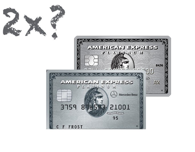 Two Platinum Cards UponArriving