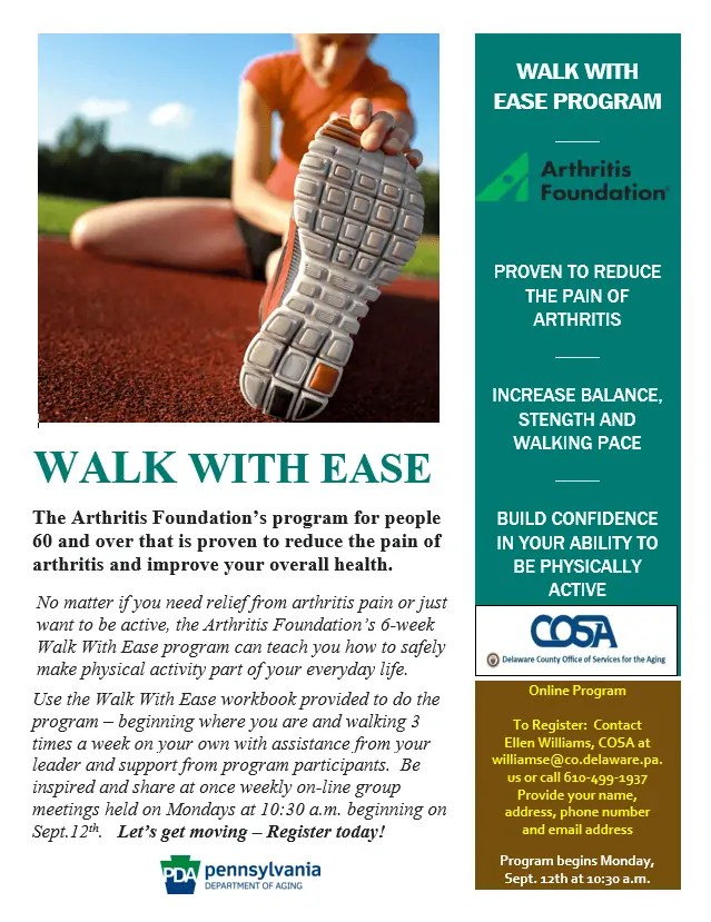 2022 Arthritis Foundation Walk with Ease Program Upper Chichester