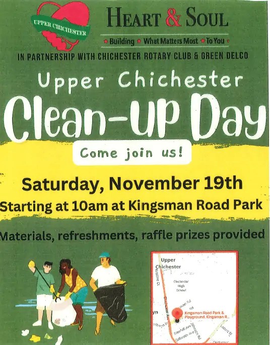 Upper Chichester Township CleanUp Day! Upper Chichester Township