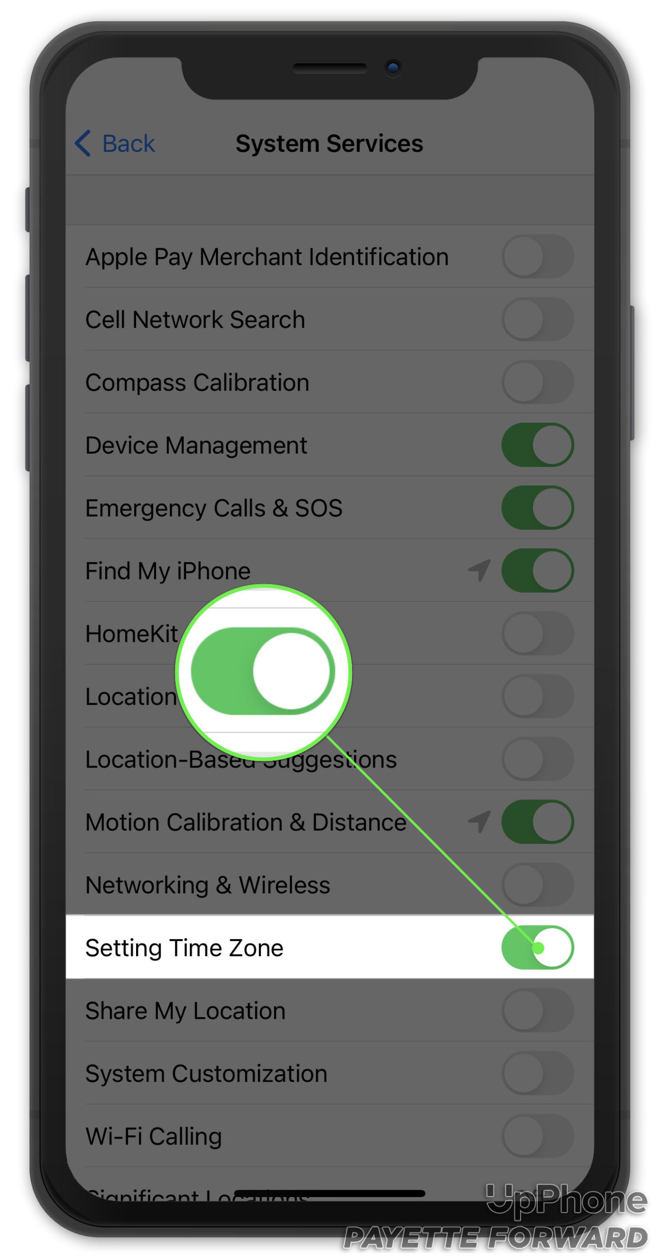 Change The Time Zone On Your iPhone UpPhone