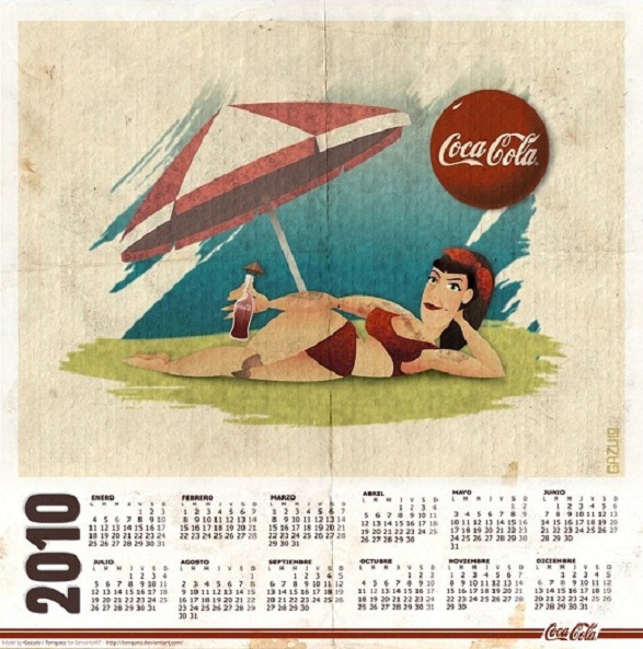 Pinup Girl Calendar Illustrations 20 VaVaVoom Examples UPrinting