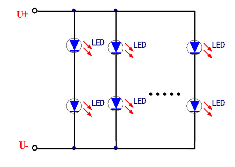 LED Beads In Series Vs LED Lamp Bead In Parallel UPSHINE Lighting