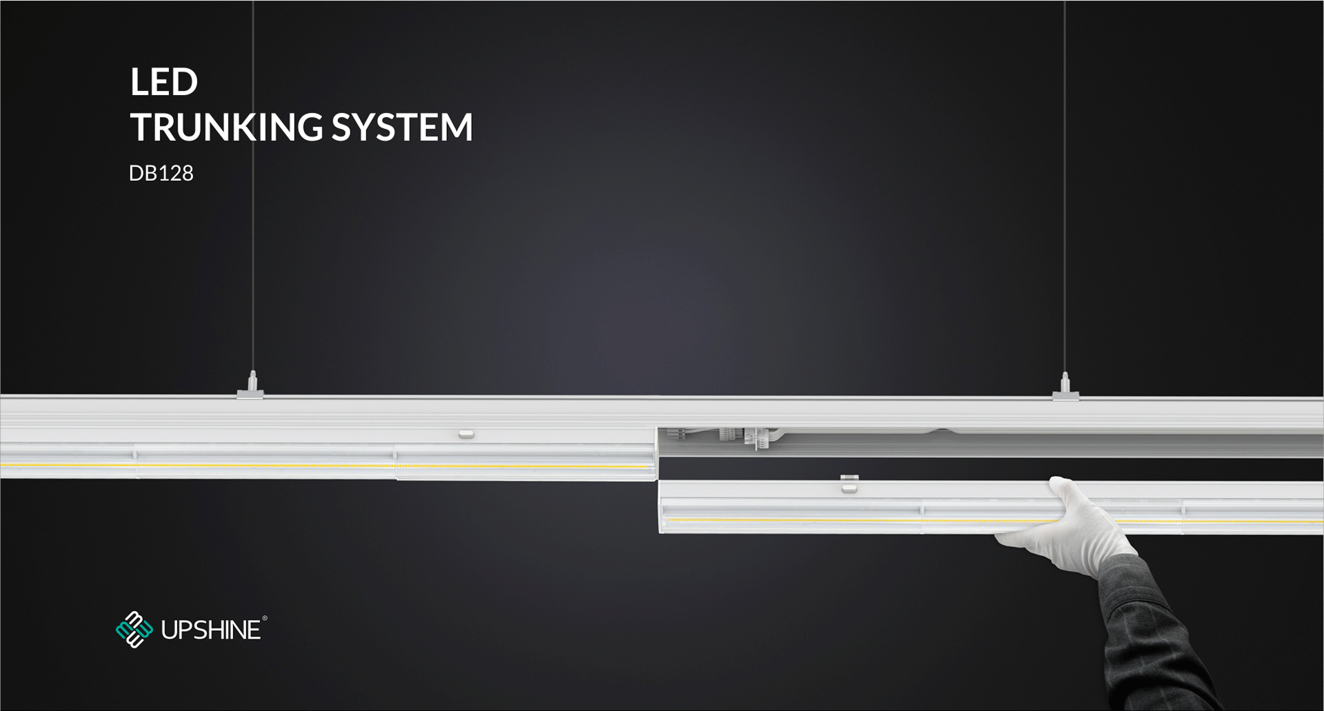 DB128 LED Trunking System UPSHINE Lighting