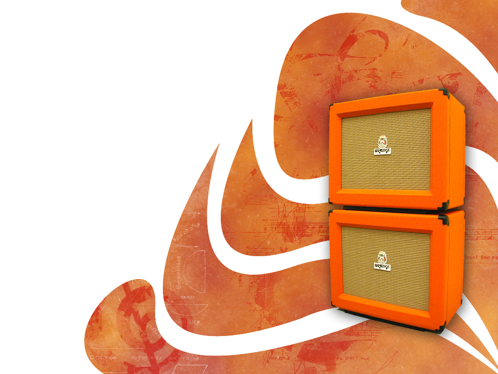 Orange Amp Wallpaper