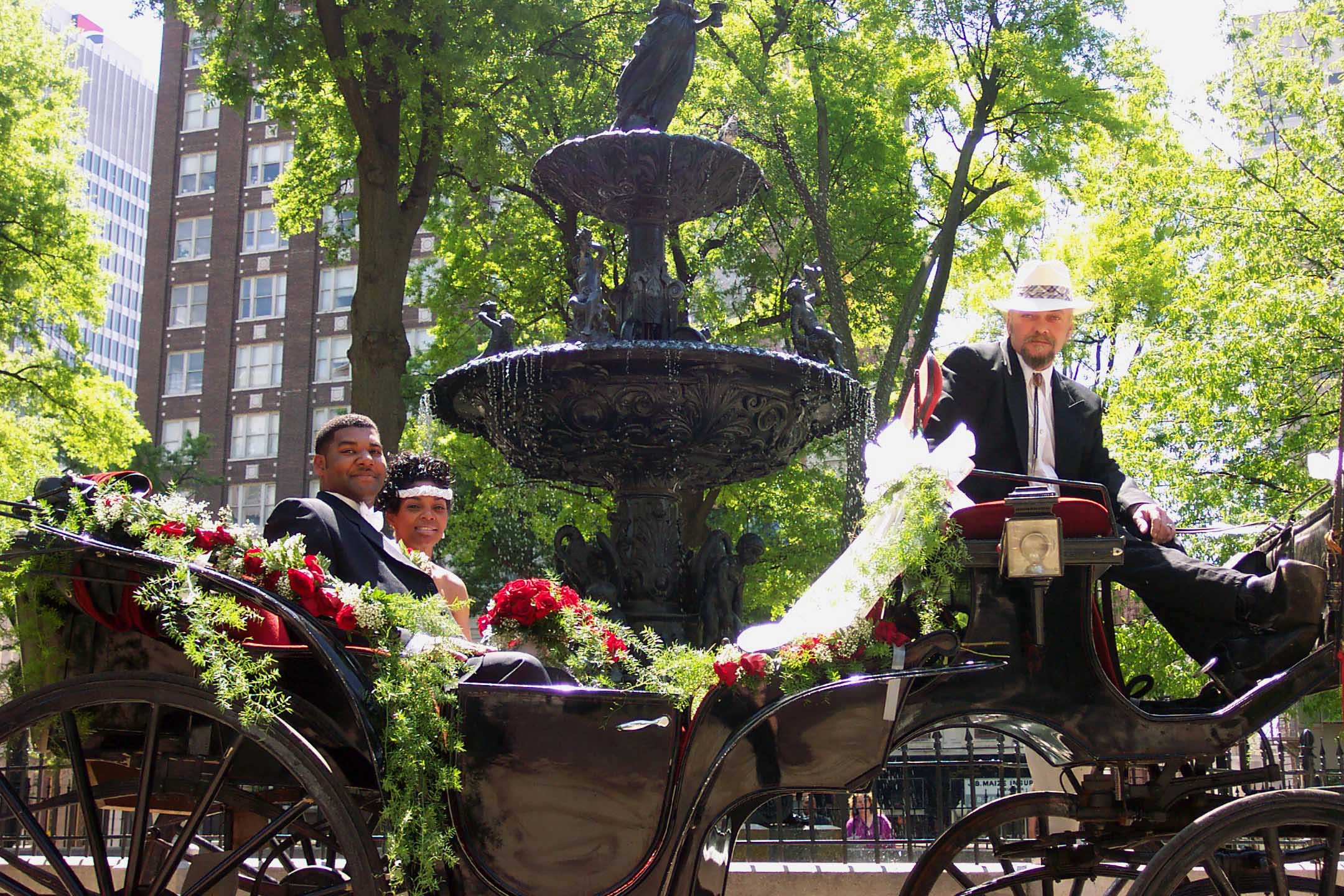 Memphis Wedding Carriage Uptown Carriage Weddings