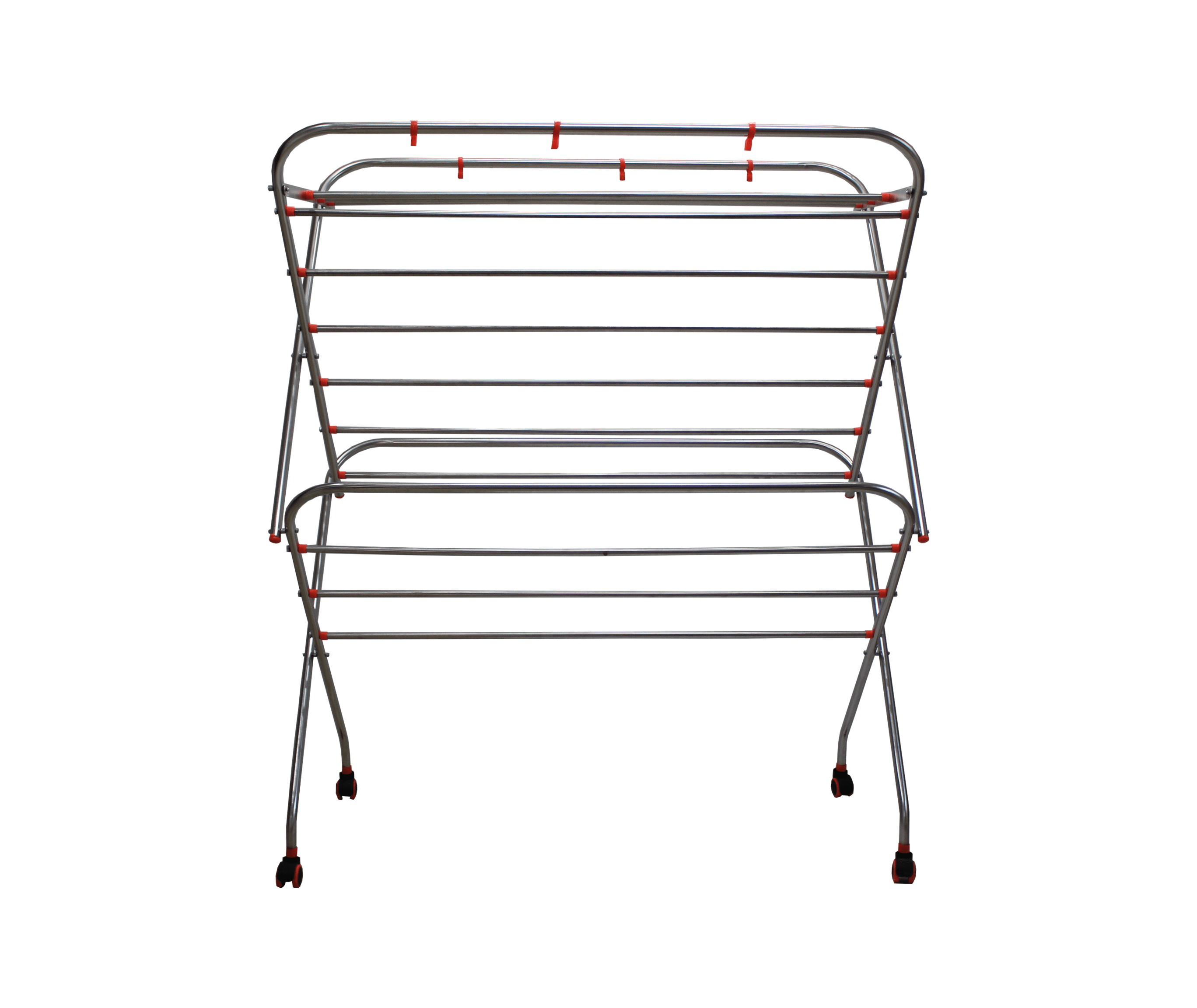 Homecare Stainless Steel Cloth Drying Stand 164 Rods 7 Soot Pipe 4