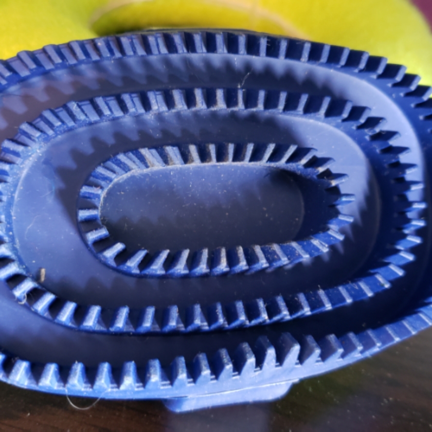 Master Groomer Rubber Curry Brush Urban K9 Supplies