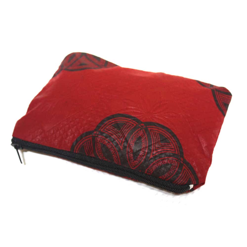 Little Red Zipper Pouch by Urbanknit