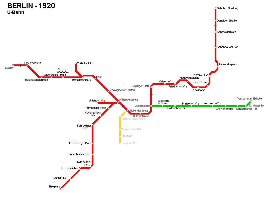 Development of Public Transport System in Berlin timeline Timetoast