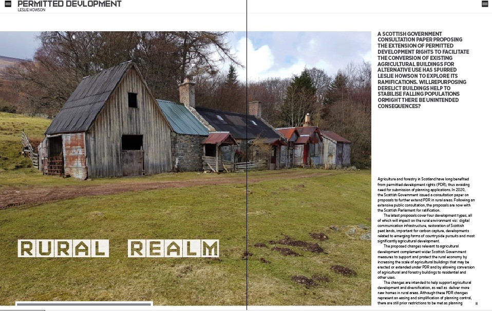 Permitted Development Rural Realm April 2021 Features & Reports