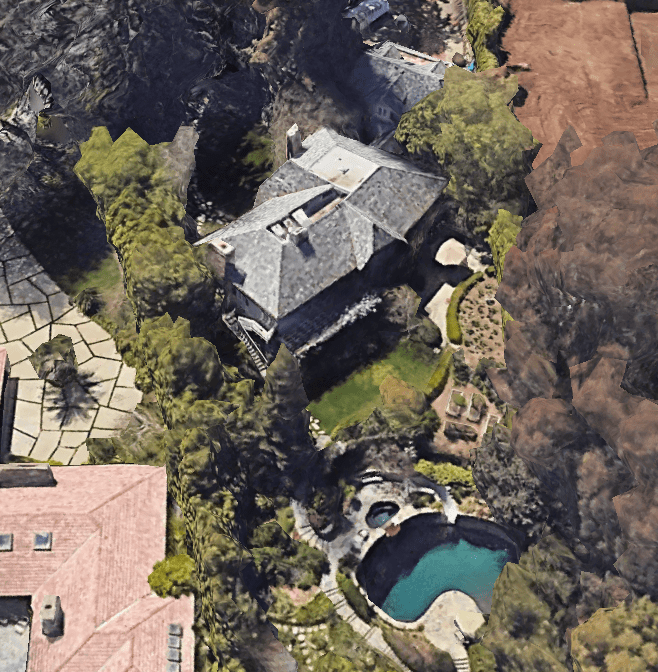 Mark Harmon House The Los Angeles Home Urban Splatter