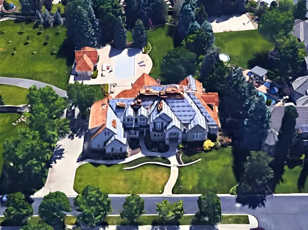 Donny Osmond House The Utah Mansion Urban Splatter