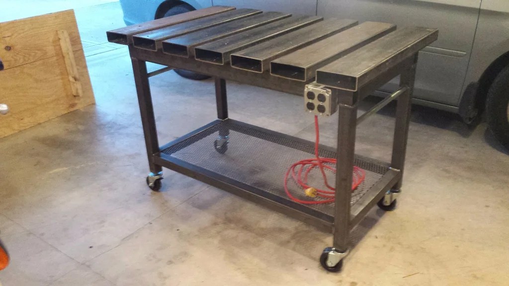 8 DIY Welding Table Plans You Can Build Today Urban Splatter