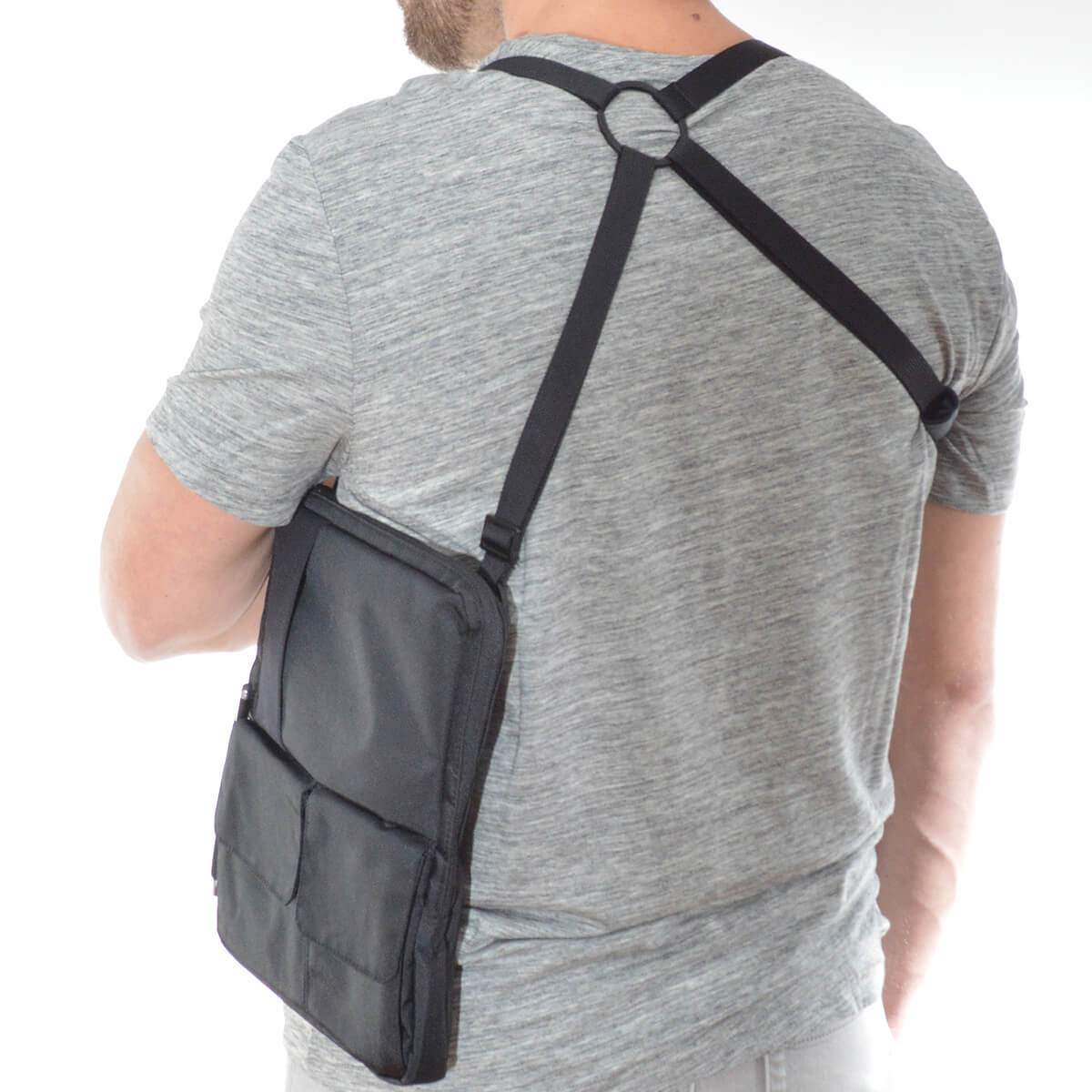 3in1 tablet bag for tablets and iPads up to 12'' tabletHarness