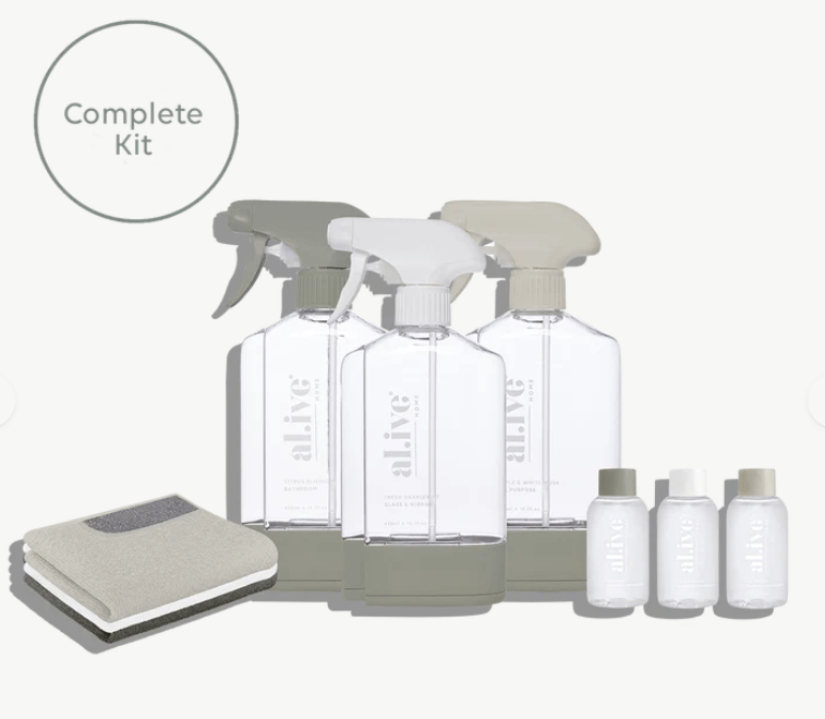 Al.ive Body Home Cleaning Starter Kit