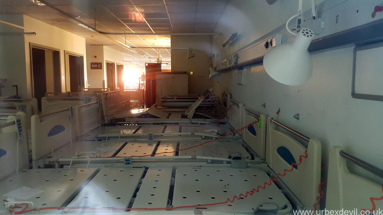 Queen Elizabeth II Hospital Urbex Devil