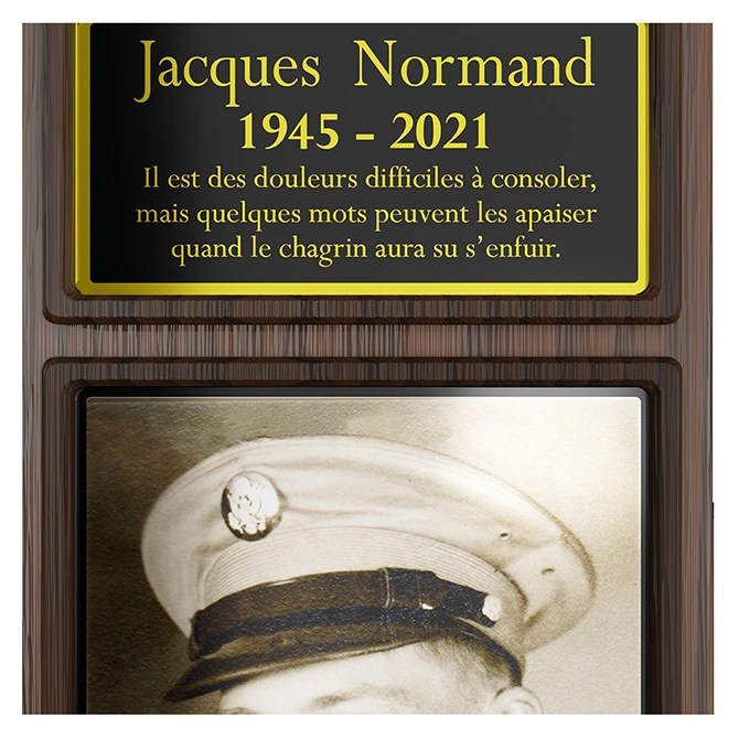 Alto Funeral urn Personalised with classic wood Pedestal & wall mount